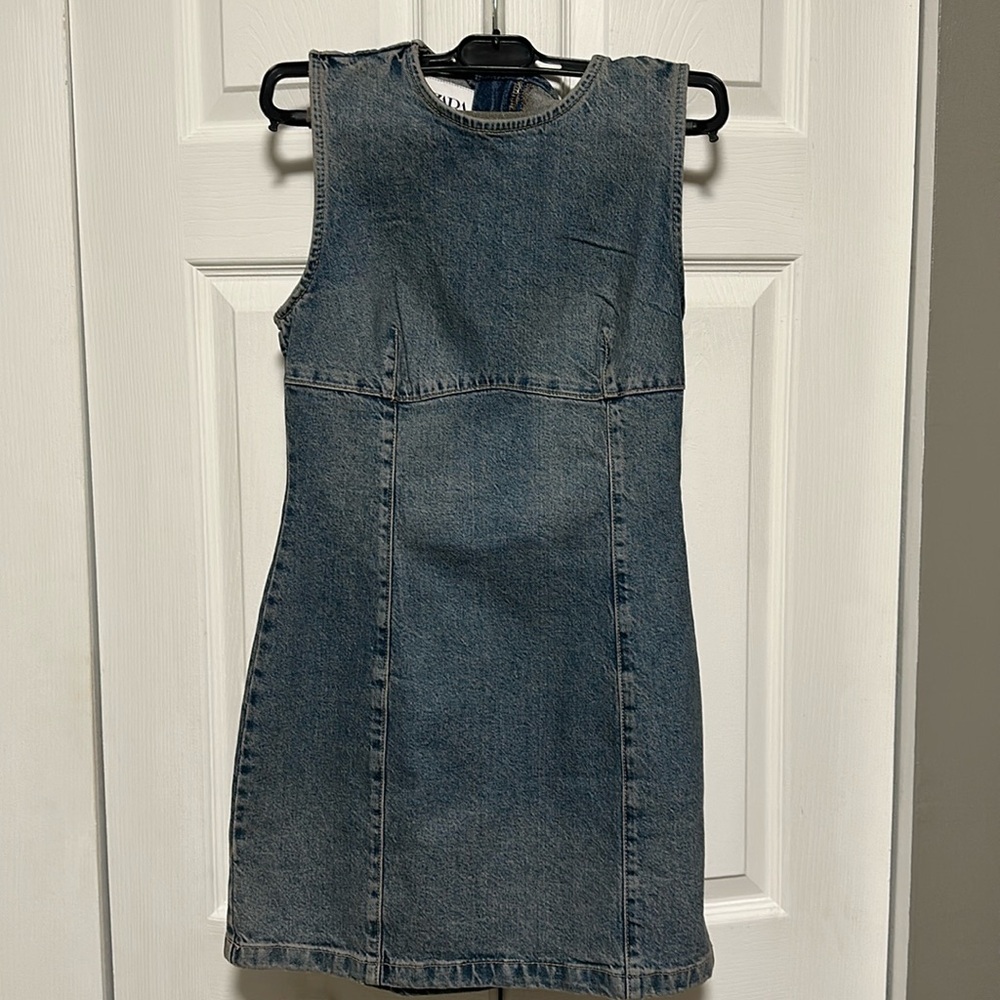 Zara Denim Mini Dress